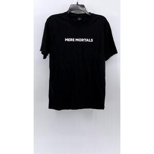 DISTRICT Men's Black Mere Mortals Graphic Crewneck T-Shirt SZ S